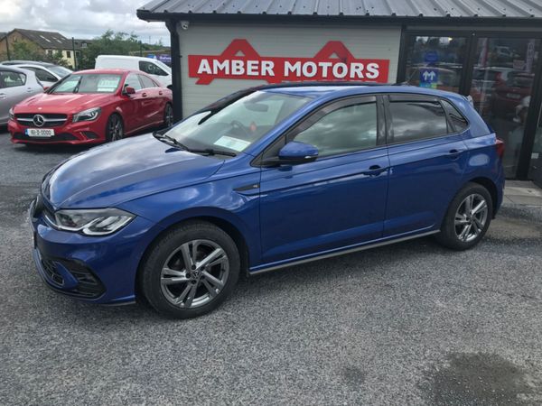 Volkswagen Polo Hatchback, Petrol, 2023, Blue