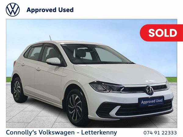 Volkswagen Polo Hatchback, Petrol, 2022, White