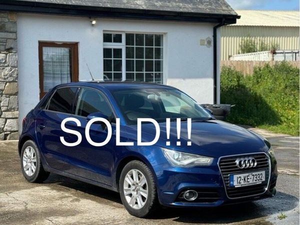 Audi A1 Hatchback, Petrol, 2012, Blue