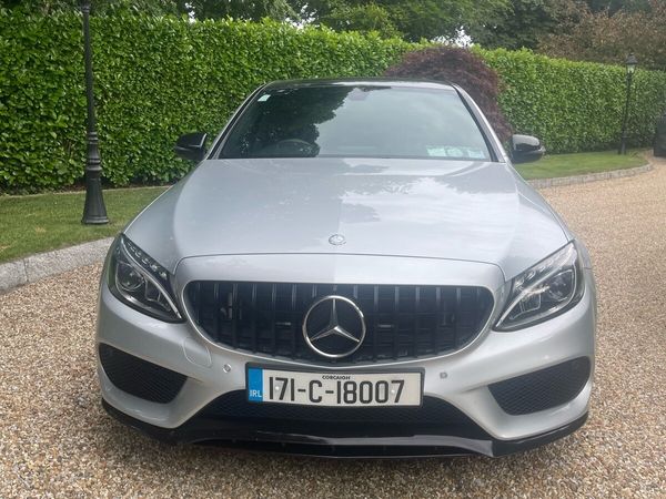 Mercedes-Benz C-Class Saloon, Diesel, 2017, Silver