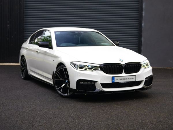 BMW 5-Series Saloon, Diesel, 2018, White
