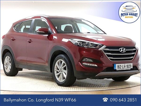 Hyundai Tucson SUV, Diesel, 2016, Red