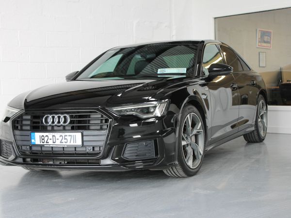 Audi A6 Saloon, Diesel, 2018, Black