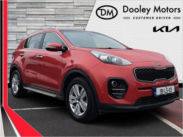 Kia Sportage SUV, Diesel, 2019, Red