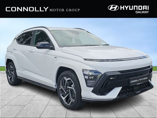 Hyundai KONA SUV, Petrol Hybrid, 2025, White