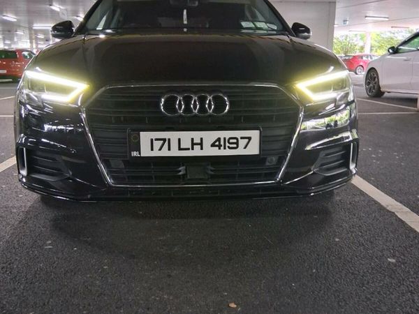 Audi A3 Saloon, Petrol, 2017, Black