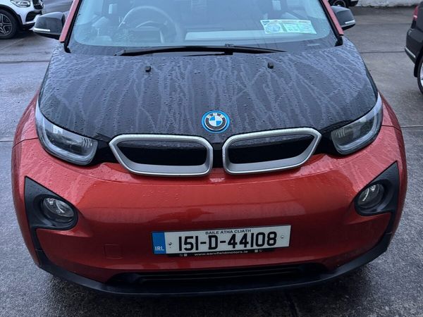 BMW i3 Hatchback, Petrol Plug-in Hybrid, 2015, Orange