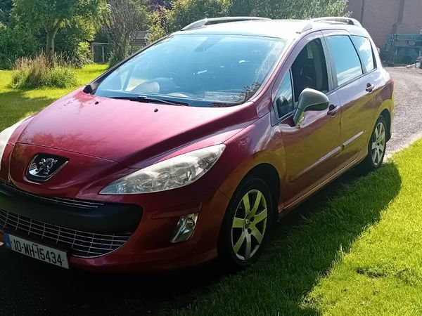 Peugeot 308 Estate, Diesel, 2010, Red