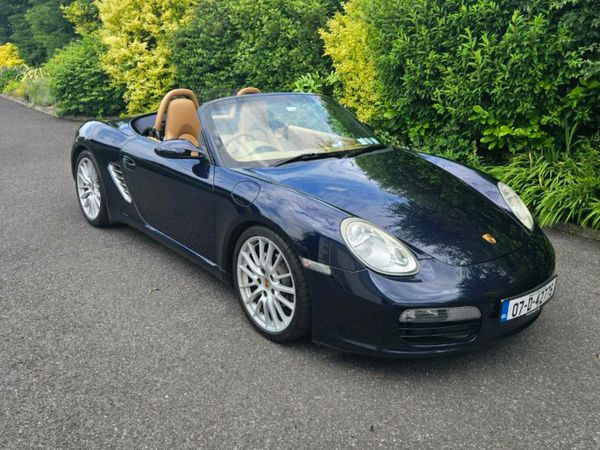 Porsche Boxster Convertible, Petrol, 2007, Blue