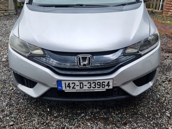 Honda Fit Hatchback, Petrol Hybrid, 2014, Silver