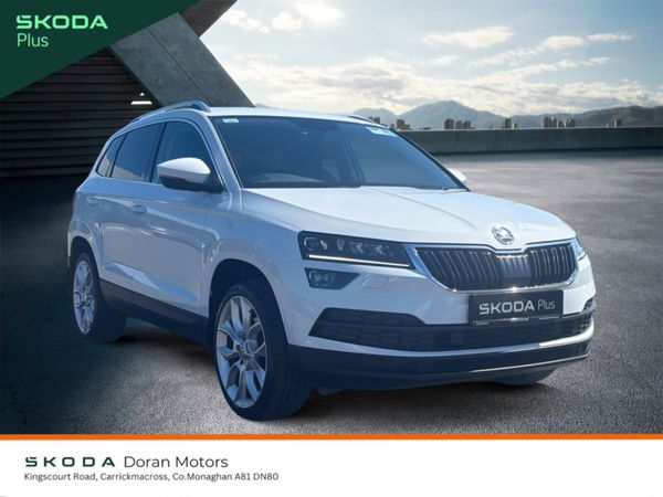 Skoda Karoq SUV, Petrol, 2022, White