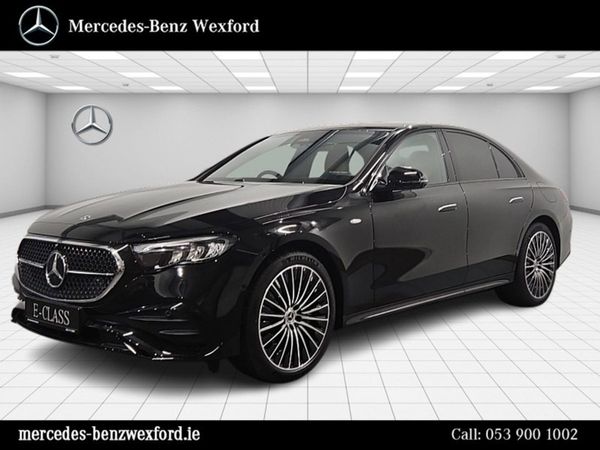 Mercedes-Benz E-Class Saloon, Diesel Plug-in Hybrid, 2025, Black