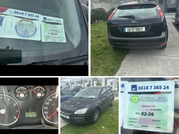 Ford Focus Hatchback, Petrol, 2006, Black
