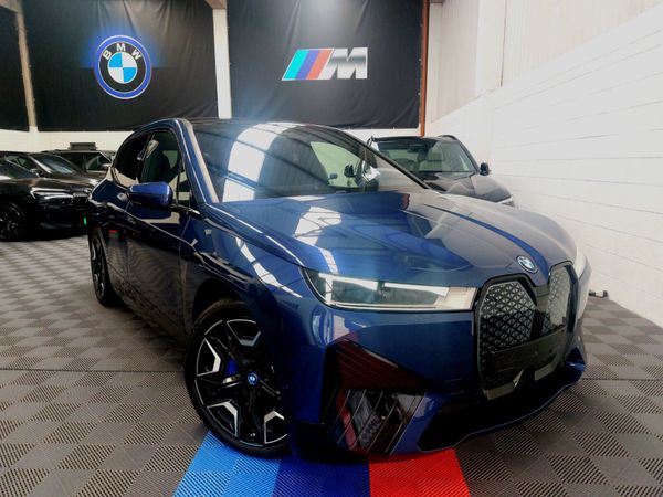 BMW iX SUV, Electric, 2023, Blue