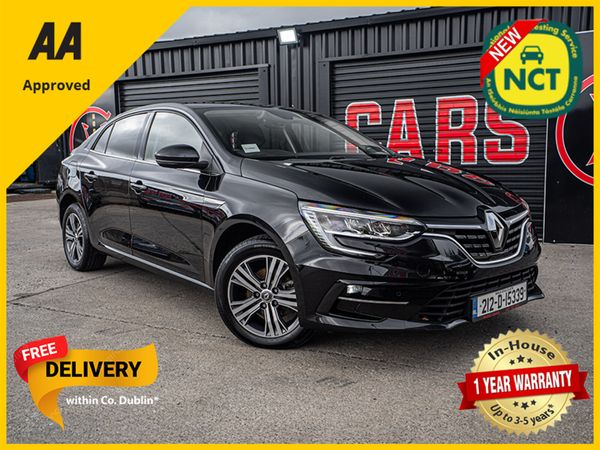 Renault Megane Saloon, Petrol, 2021, Black