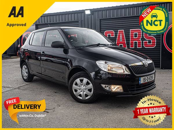 Skoda Fabia Hatchback, Petrol, 2015, Black