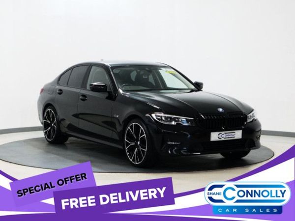 BMW 3-Series Saloon, Petrol Hybrid, 2022, Black