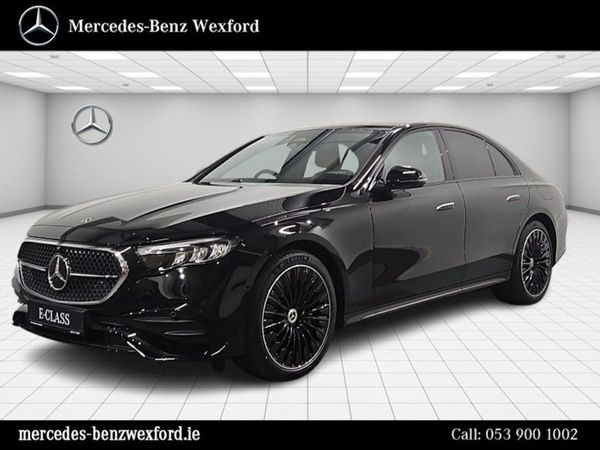 Mercedes-Benz E-Class Saloon, Diesel Plug-in Hybrid, 2025, Black
