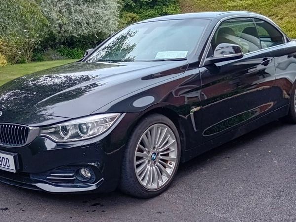 BMW 4-Series Convertible, Diesel, 2014, Black