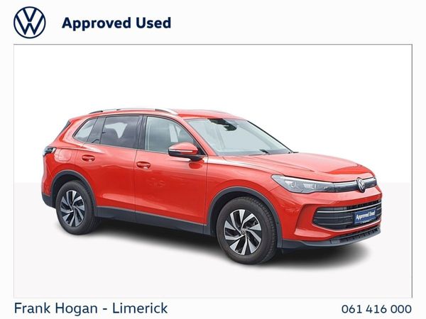 Volkswagen Tiguan SUV, Diesel, 2024, Red