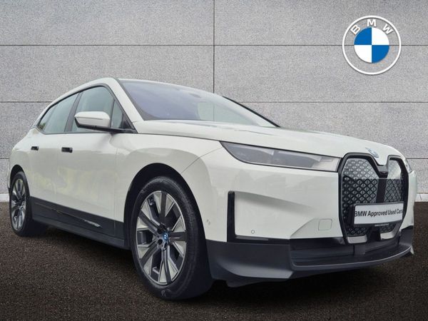 BMW iX SUV, Electric, 2022, White