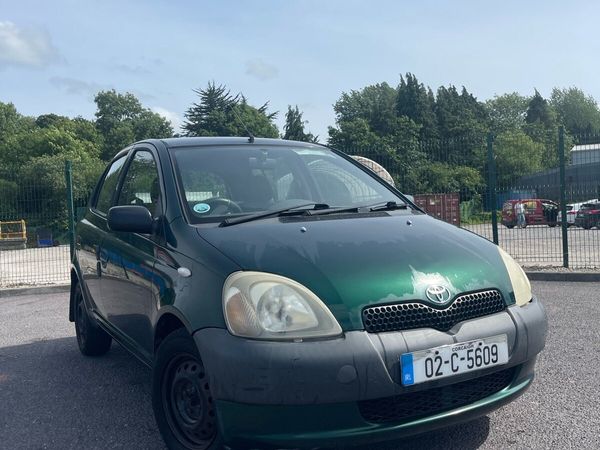 Toyota Yaris Hatchback, Petrol, 2002, Green