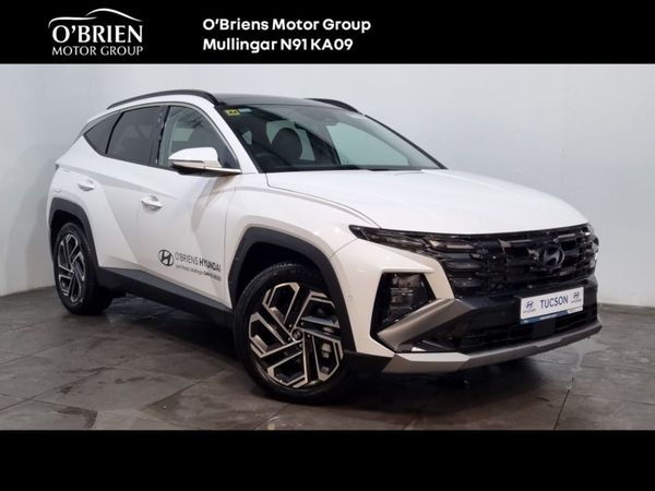 Hyundai Tucson Crossover, Petrol Plug-in Hybrid, 2025, White