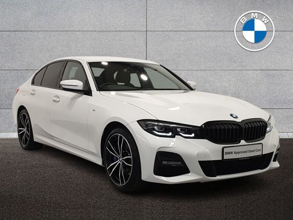 BMW 3-Series Saloon, Petrol Plug-in Hybrid, 2021, White