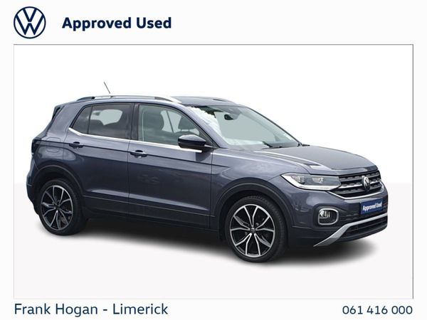 Volkswagen T-Cross SUV, Petrol, 2022, Grey