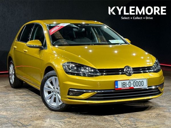 Volkswagen Golf Hatchback, Petrol, 2018, Yellow