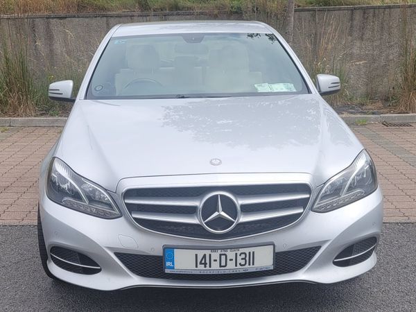 Mercedes-Benz E-Class Saloon, Diesel Hybrid, 2014, Silver