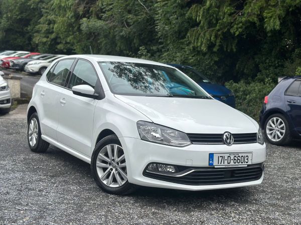 Volkswagen Polo Hatchback, Petrol, 2017, White