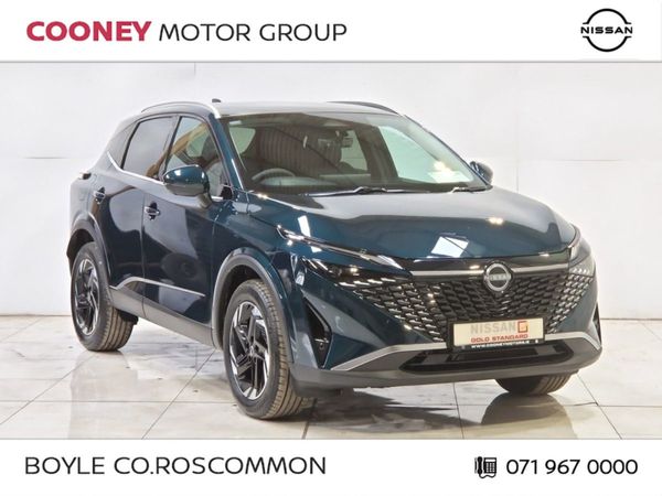 Nissan Qashqai SUV, Petrol Hybrid, 2025, Green