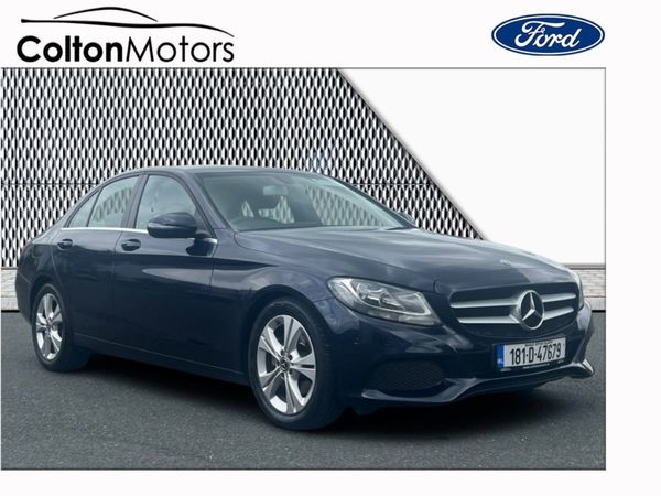 Mercedes-Benz C-Class Saloon, Diesel, 2018, Blue