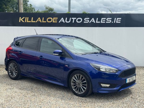 Ford Focus Hatchback, Petrol, 2018, Blue
