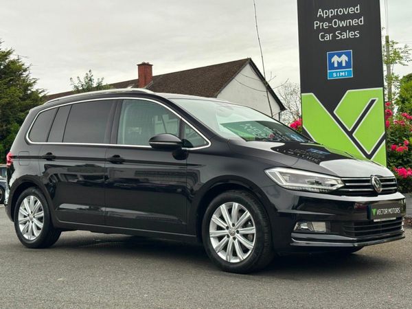 Volkswagen Touran MPV, Petrol, 2016, Black