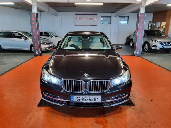 BMW 7-Series Saloon, Diesel, 2016, Black