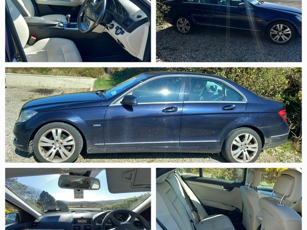 Mercedes-Benz C-Class Saloon, Diesel, 2010, Blue