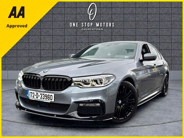 BMW 5-Series Saloon, Petrol Plug-in Hybrid, 2017, Grey