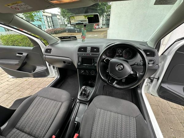 Volkswagen Polo Hatchback, Petrol, 2016, White