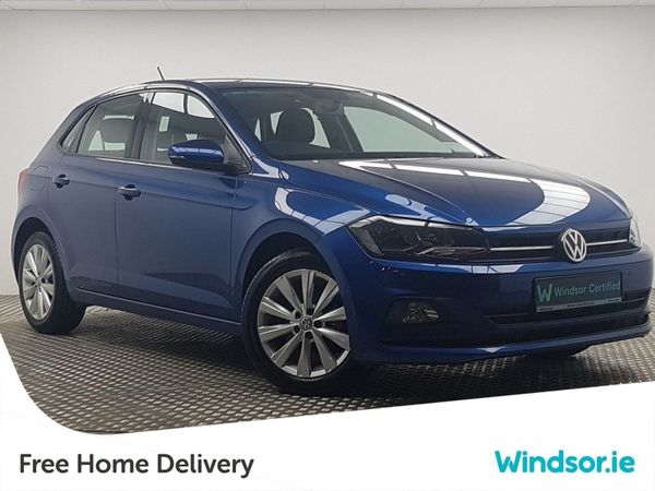 Volkswagen Polo Hatchback, Petrol, 2020, Blue