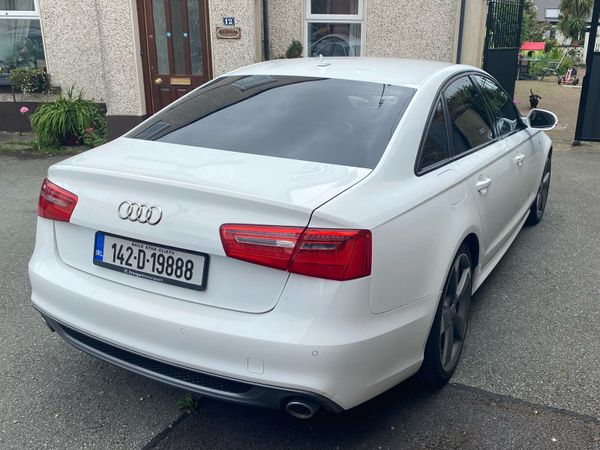 Audi A6 Saloon, Diesel, 2014, White