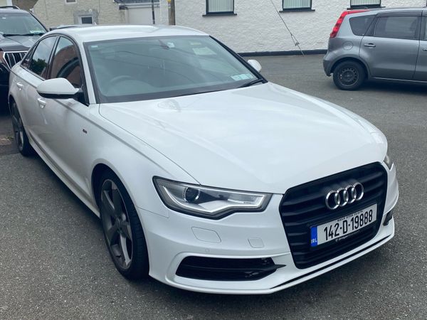 Audi A6 Saloon, Diesel, 2014, White