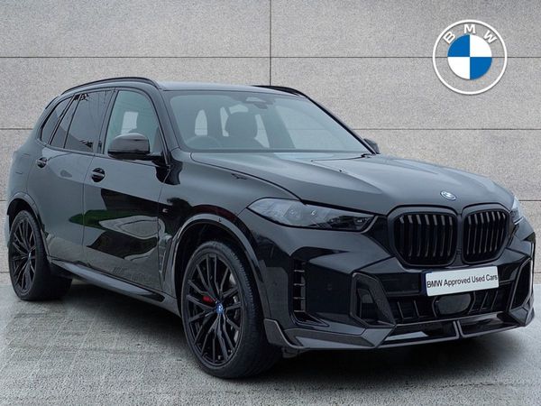 BMW X5 SUV, Petrol Plug-in Hybrid, 2025, Black