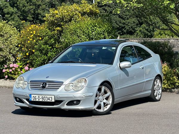 Mercedes-Benz C-Class Coupe, Petrol, 2006, Silver