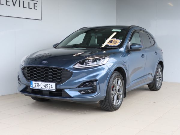 Ford Kuga SUV, Petrol Hybrid, 2022, Blue