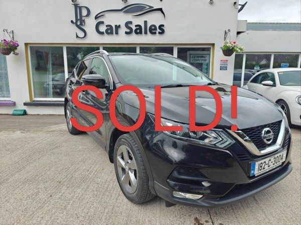 Nissan Qashqai SUV, Diesel, 2018, Black