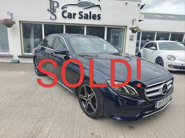 Mercedes-Benz E-Class Saloon, Diesel, 2018, Blue