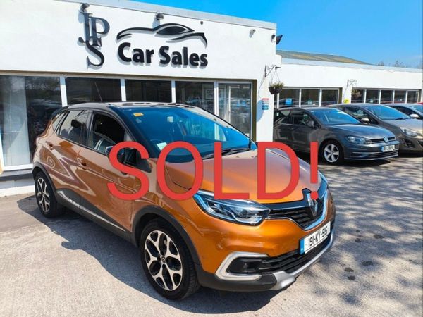 Renault Captur Hatchback, Diesel, 2019, Orange