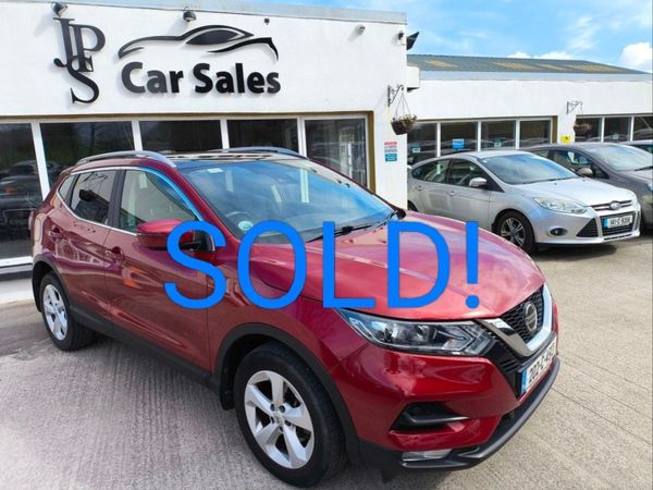 Nissan Qashqai SUV, Diesel, 2020, Red